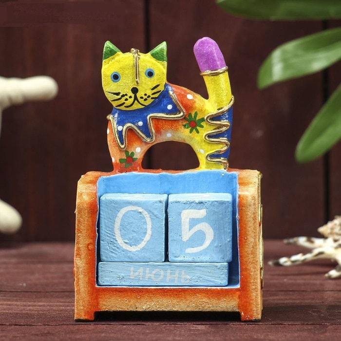 Вечный календарь «Сказочный кот»