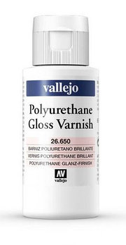 Полиуретановый глянцевый лак (Polyuretane GLOSS Varnish), 60мл