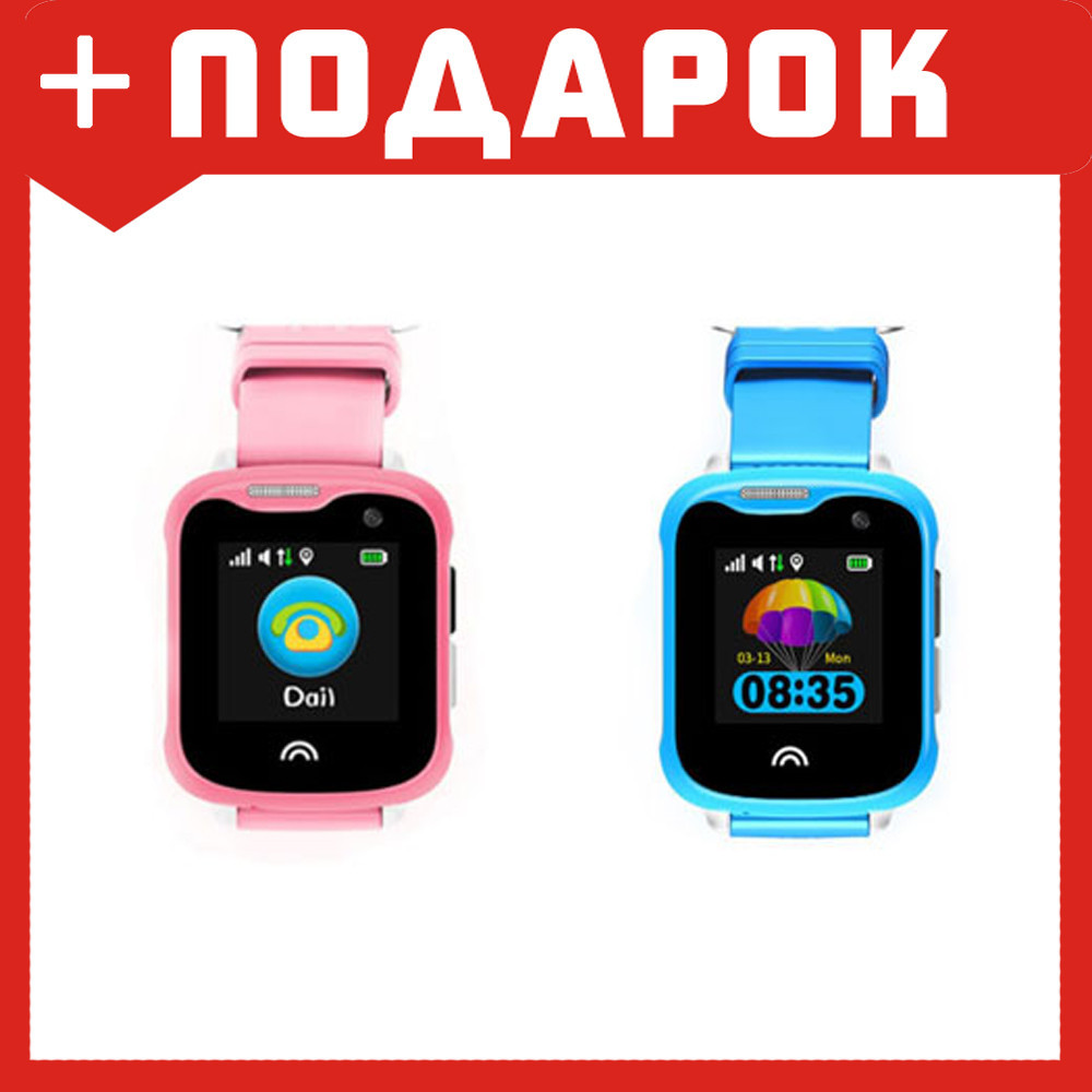 Детские GPS часы Wonlex KT05 с камерой (голубой) - фото 2 - id-p110660257