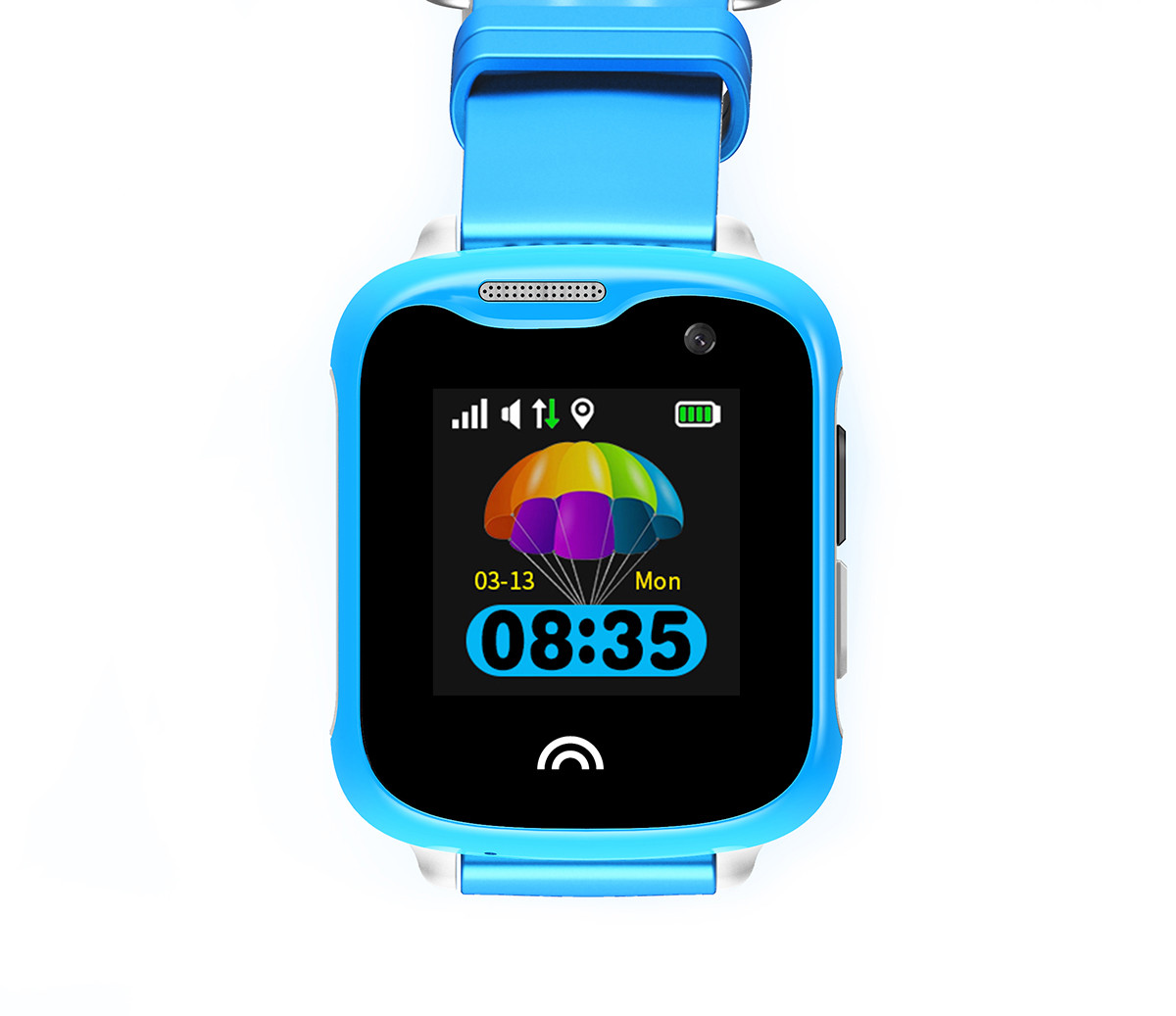 Детские GPS часы Wonlex KT05 с камерой (голубой) - фото 3 - id-p110660257