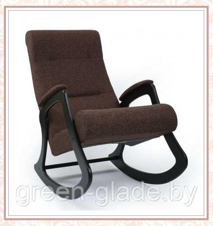 Кресло-качалка Green Glade модель 2 каркас Венге, ткань Мальта-15