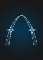 Световая арка с Сириусами - фото 1 - id-p110659133
