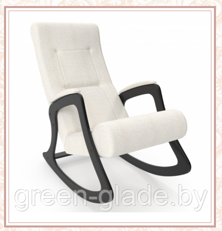 Кресло-качалка Green Glade модель 2 каркас Венге, ткань Мальта-01
