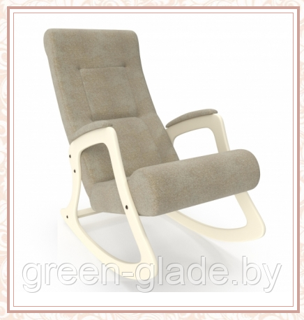 Кресло-качалка Green Glade модель 2 каркас Дуб шампань, ткань Мальта-03