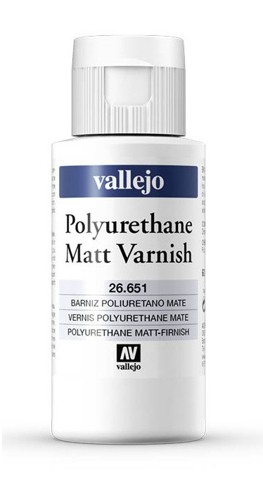 Полиуретановый матовый лак (Polyuretane MATT Varnish), 60мл - фото 1 - id-p110660764