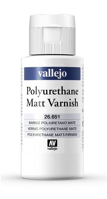 Полиуретановый матовый лак (Polyuretane MATT Varnish), 60мл