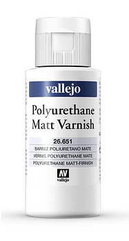 Полиуретановый матовый лак (Polyuretane MATT Varnish), 60мл