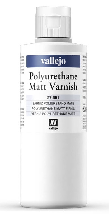 Полиуретановый матовый лак (Polyuretane MATT Varnish), 200мл