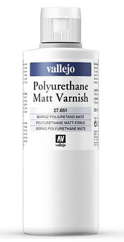 Полиуретановый матовый лак (Polyuretane MATT Varnish), 200мл