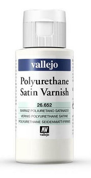 Полиуретановый сатиновый лак (Polyuretane SATIN Varnish), 60мл