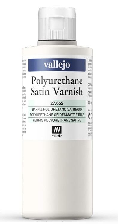Полиуретановый сатиновый лак (Polyuretane SATIN Varnish), 200мл