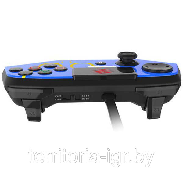 Геймпад Mad Catz Street Fighter V FightPad Pro Chun Li (синий) PS4/PS3 - фото 3 - id-p110666275