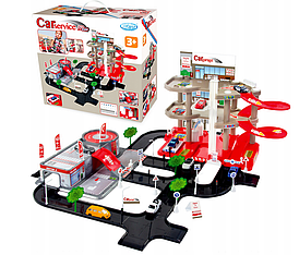 Детский игровой набор Парковка Гараж Mochtoys 11047