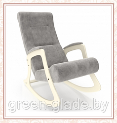 Кресло-качалка Green Glade модель 2 каркас Дуб шампань Verona Light Grey