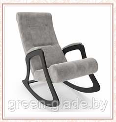 Кресло-качалка Green Glade модель 2 каркас Венге Verona Light Grey