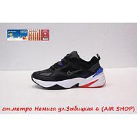 Nike M2K tekno Black/Blue/Red, фото 1