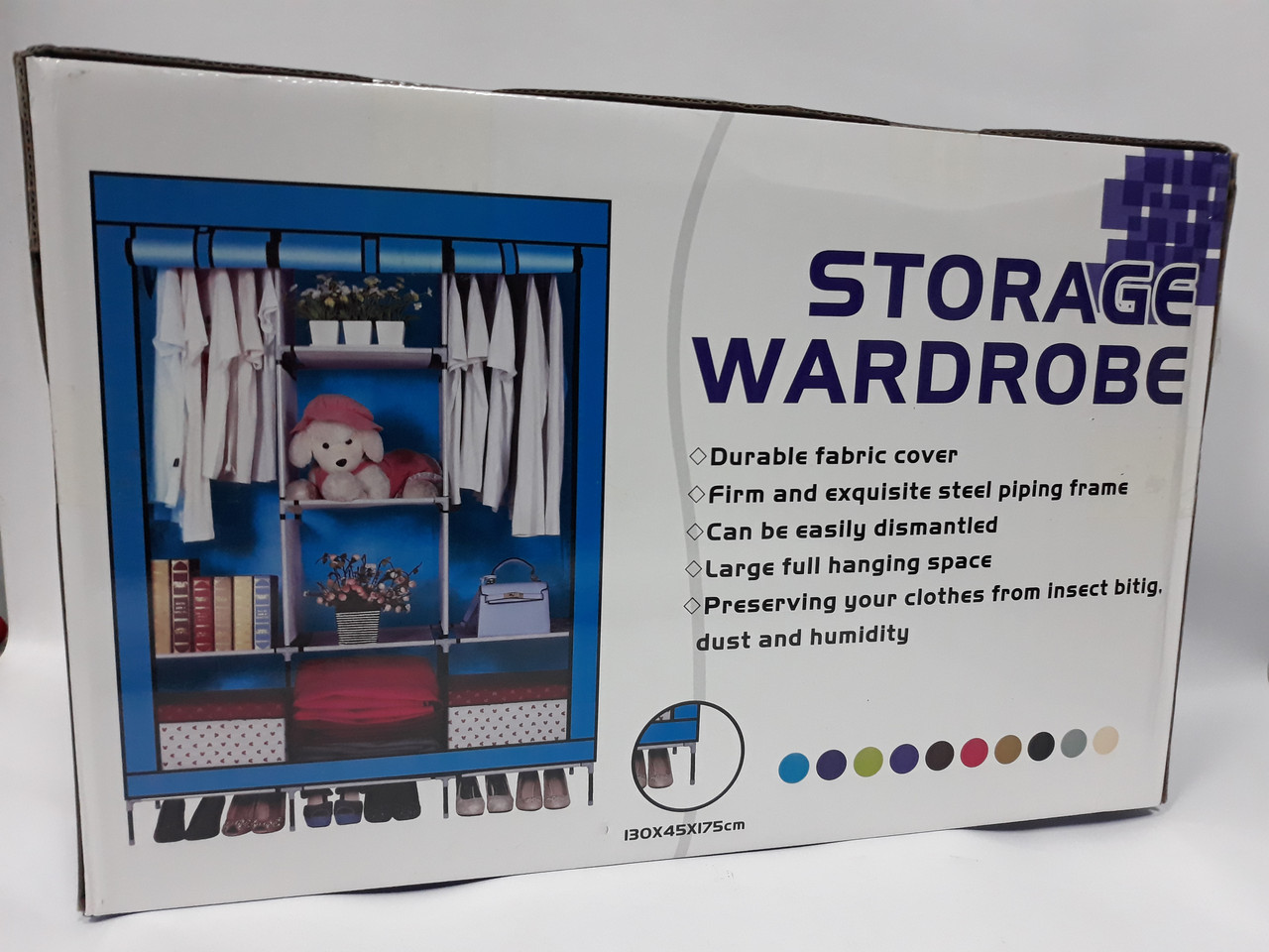Мобильный тканевый шкаф Storage Wardrobe - фото 1 - id-p110675816