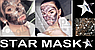 Маска для лица Do beauty Star glow mask, упаковка 10 масок по 18 гр. С синим глиттером (снимает воспаления и, фото 4