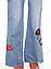 Джинсы модные классные с вышивкой Vero Moda на размер 29L рост 170 см, фото 2