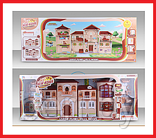 6652 Дом для кукол "My Home", игровой набор, домик для кукол, музыка, свет