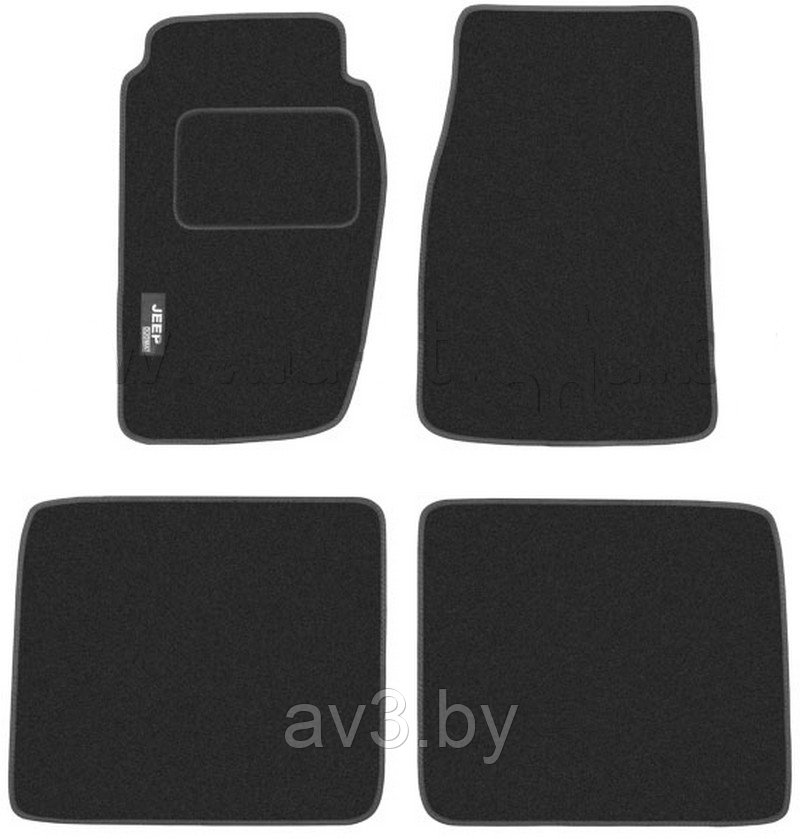 Коврики ВОРСОВЫЕ в салон Jeep Grand Cherokee 1992-1999 / Duomat