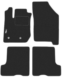Коврики ВОРСОВЫЕ в салон Lada XRAY 2016-2020 / Лада Хрей / Duomat