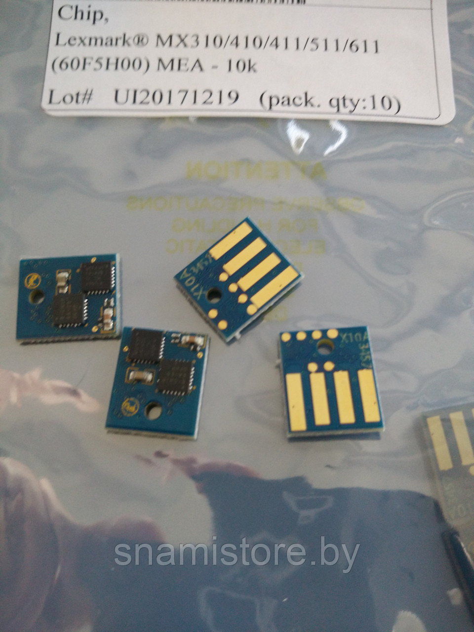 Микросхема восстановления для картриджа Lexmark MX310-10K-MEA Creative - фото 3 - id-p110745303