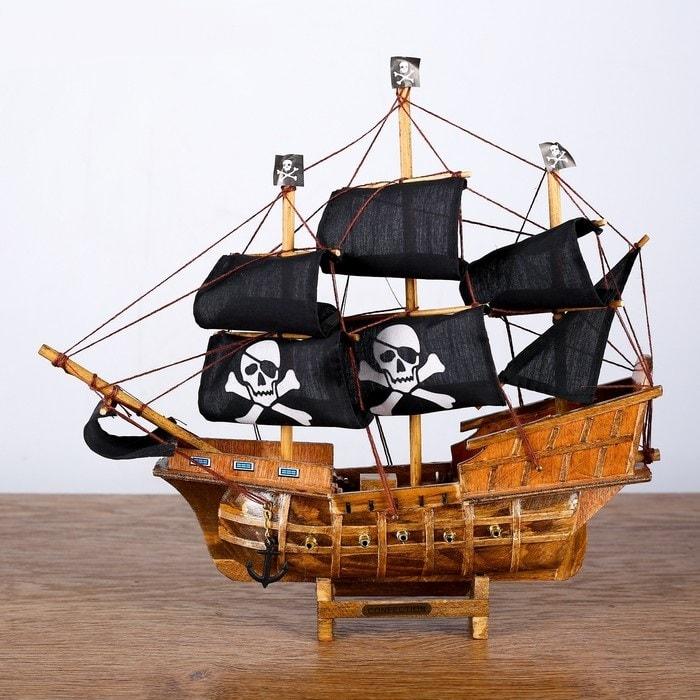 Парусник пиратский трехмачтовый «Black Sing» - фото 1 - id-p110745601