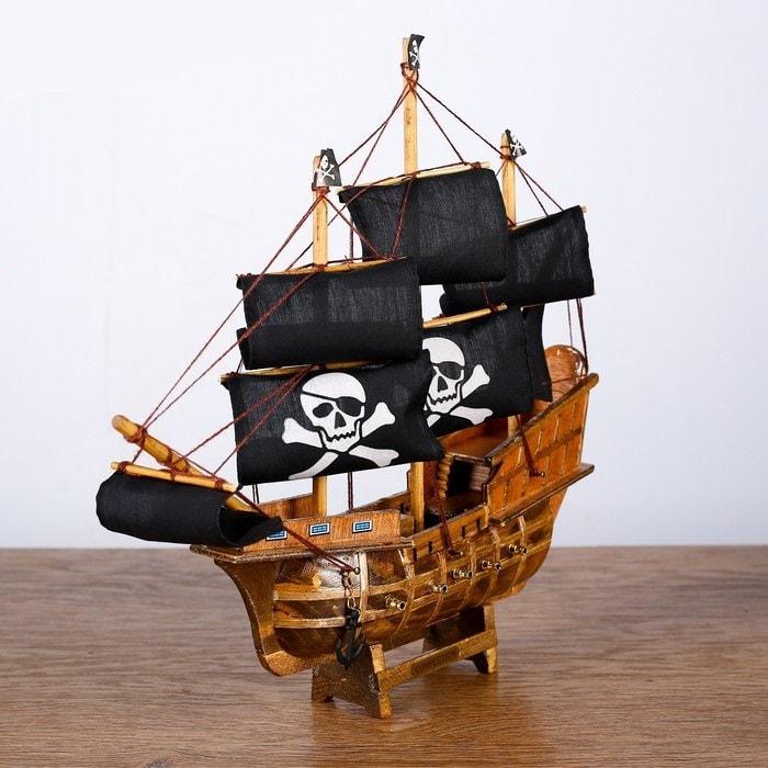 Парусник пиратский трехмачтовый «Black Sing» - фото 2 - id-p110745601