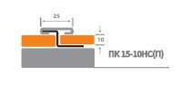 Профиль Z-образный ПК 15-10НСП ПОЛИРОВАННЫЙ из нержавеющей стали 2,7м - фото 2 - id-p110745649