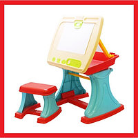 628-23 Стол-парта с наклоном Tengjia для рисования и обучения, ящик для хранения