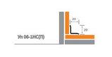 Профиль угловой УП 06-1НС из нержавеющей стали 2,7м, фото 2