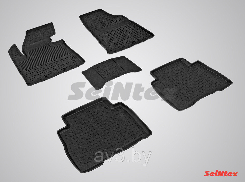Коврики в салон Kia Sorento 2013- / Киа Соренто l борт Seintex
