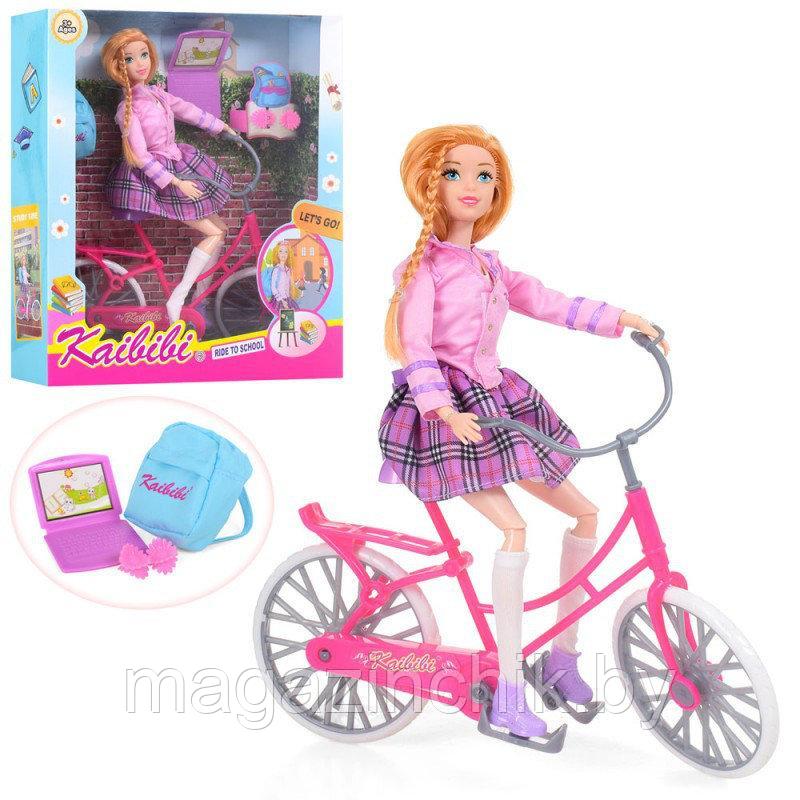 Кукла Кайлили на велосипеде BLD143 - фото 1 - id-p110768168
