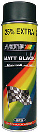 MOTiP Краска акриловая Черный МАТ 500мл 04006