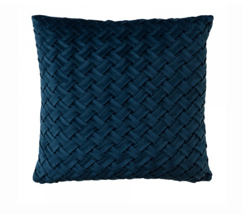 Подушка с чехлом декоративная "Найл" 43*43см, синий
