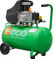 ECO AE-501-2 Компрессор 260 л/мин, 8 атм, коаксиальный, масляный, ресив. 50 л, 220 В, 1.80 кВт