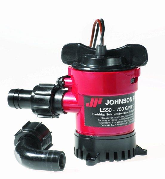 Помпа трюмная  Johnson pump L500, 12В, 49 л/мин