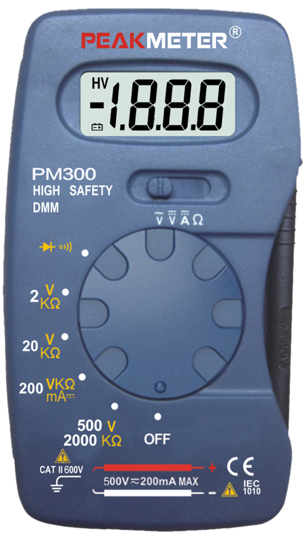 Мультиметр PeakMeter PM300 цифровой