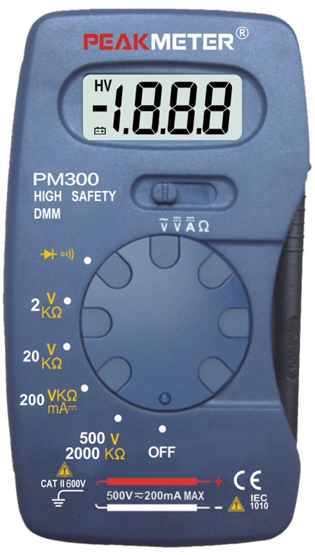 Мультиметр PeakMeter PM300 цифровой - фото 1 - id-p109333335
