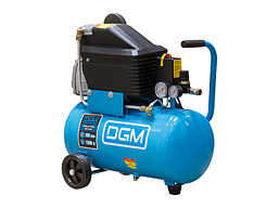 DGM AC-127 Компрессор 235 л/мин, 8 атм, коаксиальный, масляный, ресив. 24 л, 220 В, 1.50 кВт