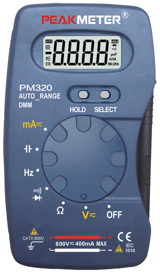 Мультиметр PeakMeter PM320 цифровой