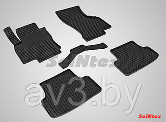 Коврики в салон Volkswagen Golf 7 2012-, Audi A3 3 2012-, Seat Leon 3 2013- l сетка Seintex