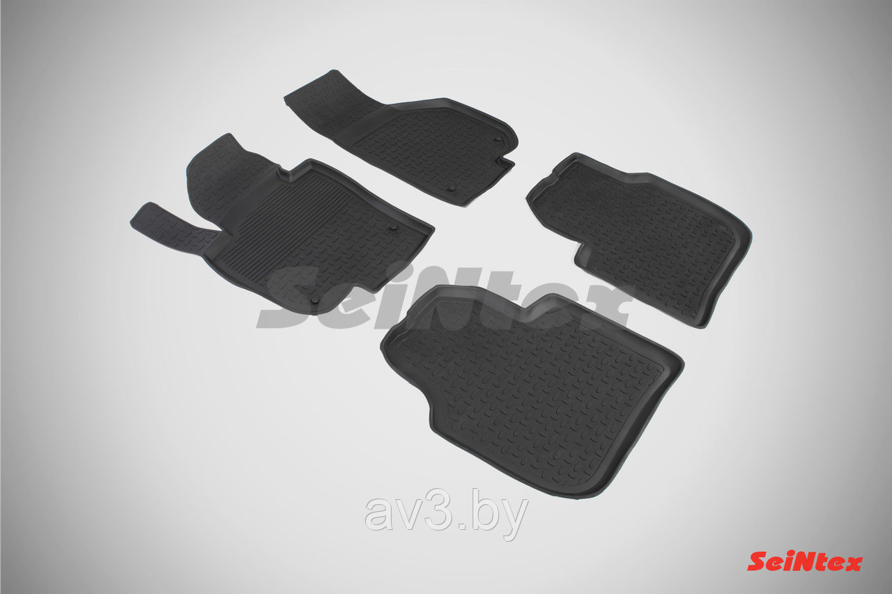 Коврики в салон Skoda Superb 2 2008-2015/ Шкода Суперб l борт Seintex ...