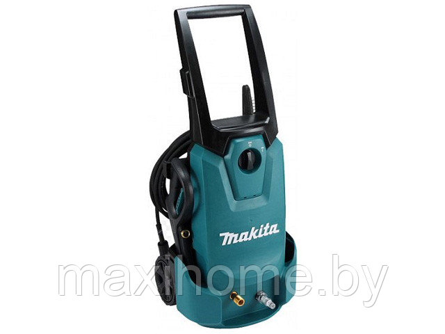 Очиститель высокого давления MAKITA HW 1200 (1.80 кВт, 120 бар, 420 л/ч, возможность забора воды из бочки: Да, - фото 1 - id-p109542634