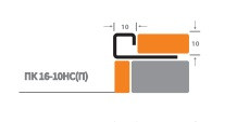 Профиль угловой ПК 16-10НС из нержавеющей стали 2,7м - фото 2 - id-p110908150