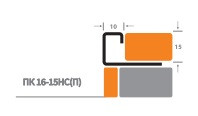 Профиль угловой ПК 16-15НС из нержавеющей стали 2,7м - фото 2 - id-p110908162