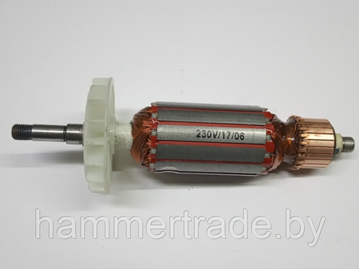 4104020100 Якорь для Интерскол УШМ-125/900, 125/750 (оригинальный, без ...