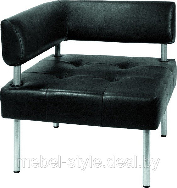 Кресло диван КАРАВАН для клуба и офиса, кресла CARAVAN CORNER одноместный в кож/заме - фото 4 - id-p110909958