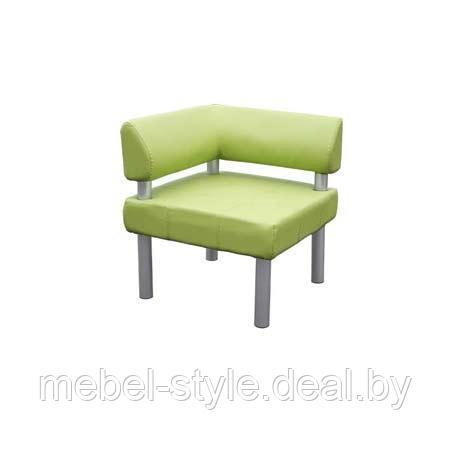 Кресло диван КАРАВАН для клуба и офиса, кресла CARAVAN ARM одноместный в кож/заме - фото 2 - id-p110913402